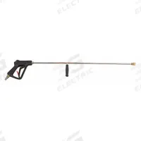 APPROVED VENDOR Pressure Washer Wand: 5,000 psi, 10 gpm, 120°F Max Temp, 3/8 in Inlet Dia (MPN 851-0095). Key specifications — Includes: Spray Gun and Wand Assembly, 36'', Stainless Steel; Material: Stainless Steel.