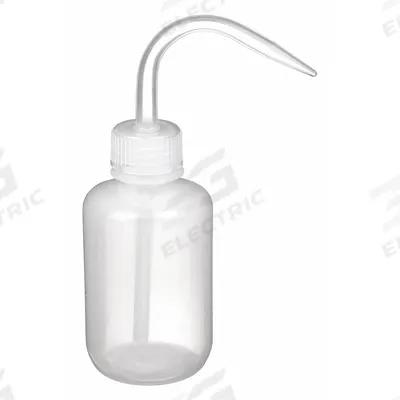 APPROVED VENDOR Wash Bottle: 125 mL, No Imprinting, Colorless, Narrow, Std Spout Spout - Narrow Mouthed Standard Spout Wash Bottles