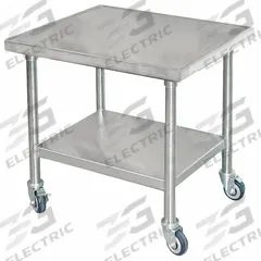 CARLISLE DINEX Induction Charger Table: 30 in Overall Lg, 24 in Overall Wd, 30 1/8 in Overall Ht (MPN DXPICTABLEM)