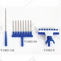 Aspirator Vacuum Tip: Stainless Steel, 40 mm Overall Lg, V0020 (MPN V1002-S8). Key specifications — Compatible Manufacturer Model Number: V0020; Material: Stainless Steel; Product Type: Aspirator Vacuum Tip; Brand: BENCHMARK RESEARCH.
