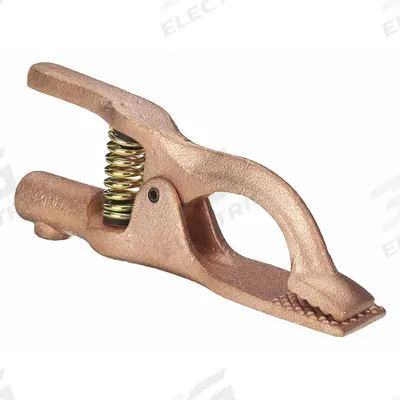 APPROVED VENDOR Ground Clamp: 400 A, 2 AWG to 1/0 AWG - Flat-Jaw Ground Clamps