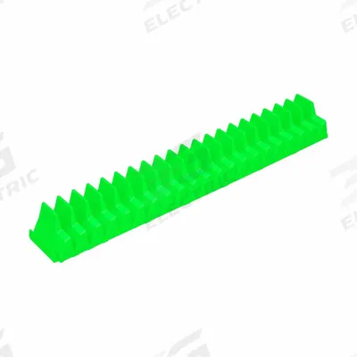 ERNST MANUFACTURING Modular Wrench Organizer for Drawer: Green, 2 1/4 in Overall Wd - Wrench Rolls & Racks