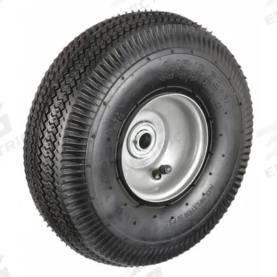 Dayton Pneumatic Wheel: 10 in Overall Ht, 300 lb Load Capacity, 10 in H x 3 1/2 in W - Hand Truck Wheels, Bearings, Brakes & Axles