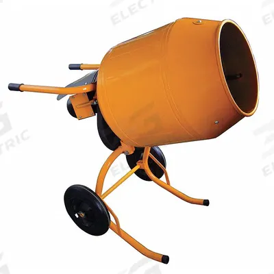 WESTWARD Corded Concrete Mixer: 4 3/4 cu ft Drum Capacity, Steel Drum - Corded Cement Mixers
