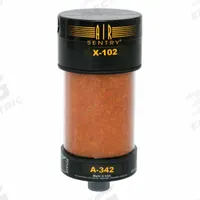 AIR SENTRY Desiccant Breather Replacement Cartridge: Silica Gel, 2 Micron Rating, 8 in Overall Lg (MPN 095A342). Key specifications — attr1257362: Cartridge; attr1257355: Check Valve Included; attr95771: 2; attr98902: AIR SENTRY; attr1257365: X-Series.