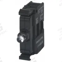 EATON Lamp Module: 22 mm Size, Blue, LED, 30 V AC/DC Rating, No Transformer (MPN M22-LED-B). Key specifications — Compatible Operator: Push Button; Compatible with Series: M22; Terminal Connection Type: Screw Terminals; Brand: EATON; Manufacturer Part Number: M22-LED-B; Includes Bulb: Bulb Included.