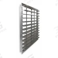 45"H-W 5.75"L Alu Wall Exhaust Shutter: For 42 in Fan, Double Panel, 45 in H, 45 in W, 3 in D, Wall (MPN 2FTW1). Key specifications — Airflow Direction: Horizontal; Blade Type: Flat Blade; Brand: DAYTON; Maximum Air Velocity: 2500 fpm; Mounting Position: Vertical.