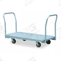 DAYTON Platform Truck: 2,200 lb, 60 in L x 29 1/2 in W x 40 in H Overall Dim., Gray, Plastic (MPN 2TUL1). Key specifications — attr1345828: Gray; attr1345811: (2) Rigid; attr1345838: DAYTON.