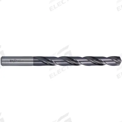 CHICAGO-LATROBE Jobber Length Drill Bit: #3, 135° Split Point, TiCN-Coated HSS - NAS-Spec High-Speed Steel Jobber-Length Drill Bits for Aerospace