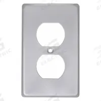 HUBBELL KILLARK Weatherproof Cover: Copper-Free Aluminum, FD/FS, Duplex Receptacles, 1 Gangs, 3R (MPN 1FAC). Key specifications — Brand: HUBBELL KILLARK; Color: Gray; Compatible with Product Type: Duplex Receptacles; Compatible with Series: FS; Mounting Orientation: Horizontal or Vertical.