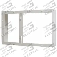 EDWARDS SIGNALING Trim: Wall, Flush Mount Mounting, 2 3/10 in Overall Dp, 9 in Overall Ht, White (MPN WG4WTS). Key specifications — Compatible with Brand: Edwards Signaling; Color: White; Brand: EDWARDS SIGNALING; Mounting Style: Flush Mount; Mounting Location: Wall; Product Type: Trim.