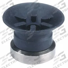 SMC Vacuum Pad: Flat with Ribs, w/o Adapter, 16 mm Pad Dia, NBR, Black, 50A, 12.5 mm Pad Ht (MPN ZP16CN). Key specifications — attr1019101: ZP16CN; attr1019103: SMC; attr1019107: 50A.