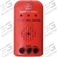 NUHEAT Continuity Monitor: 3 3/4 in Overall Lg, 2 in Overall Wd, Electric Floor Heating Systems (MPN Install Pro Alarm). Key specifications — Includes: 9V Replaceable Battery; Brand: NUHEAT; For Use With: Electric Floor Heating Systems.