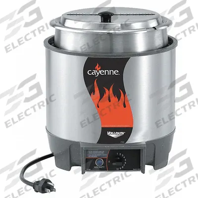VOLLRATH Rethermalizer: 11 qt Capacity, 800 W Watt, Silver, 9 5/8 in Overall Ht - Induction Rethermalizers