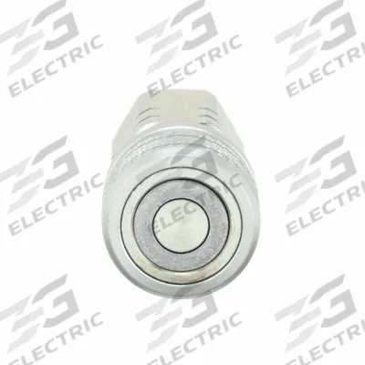 HANSEN Hydraulic Quick Connect Hose Coupling: 1/4 in, Steel, 102.2 lpm Max. Flow Rate - FF Series Hydraulic Quick-Connect Coupling Bodies