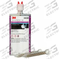 3M Urethane Adhesive: 04248, 200 mL, Dual-Cartridge, Black, Thick Liquid. Key specifications — Cured Color: Black; Series: 04248; Included Components: Resin and Hardener.