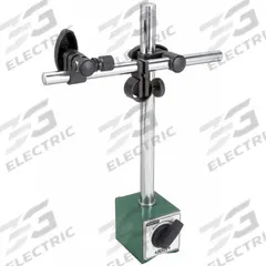 INSIZE Magnetic-Base Indicator Holder: Magnetic-Base Indicator Holder, Rigid Arm, Magnetic Base (MPN 6202-80). Key specifications — attr1184043: INSIZE; attr1200946: Magnetic-Base Indicator Holder; attr1184025: Fine Adjust Top (FAT); attr1184013: 6202-80; attr1184029: 3/8 in; attr1184031: On/Off Knob; attr1184022: Magnetic; attr1184027: 2.362 in L x 1.969 in W x 2-1/5 in H.