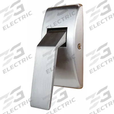 ABH Door Lockset: Passage Paddle Locksets, Bronze