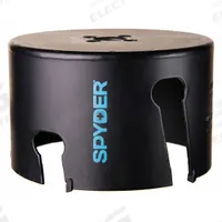 SPYDER Hole Saw: 4 1/2 in Saw Dia., 1 Teeth per Inch, 2 in Max. Cutting Dp, 1/2"-18 Thread Size (MPN 600046CF). Key specifications — attr1098070: 1; attr1098087: SPYDER; attr1098073: 1/2"-18.