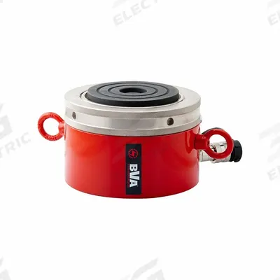 BVA HYDRAULICS Lock Nut Hydraulic Rams: 160 ton Nominal Capacity, 2 in Nominal Stroke Lg - Low Profile Lock Nut Rams