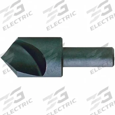 KEO Countersink: 120°, 1 Flute, 1 1/4 in Body Dia - Fast-Cutting Single-Flute Countersinks