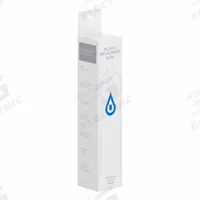 SLOAN Quick-Connect Water Filter: 0.1 micron, 1.3 gpm, 3,000 gal, 12 3/4 in Overall Ht (MPN FC3000R). Key specifications — Filter Media: Carbon; Reduces: Objectionable Odors; Brand: SLOAN.