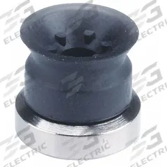 SMC Vacuum Pad: Flat with Ribs, w/o Adapter, 10 mm Pad Dia, Fluoro Rubber, Black with Green Mark (MPN ZP10CF). Key specifications — attr1019101: ZP10CF; attr1019103: SMC; attr1019107: 60A.