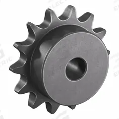 TRITAN Sprocket: One-Sided Hub, For Single Strands, 60, 14 Teeth, 3.371 in Pitch Dia, Steel (MPN 60B14H X 3/4 MPB). Key specifications — attr85387: TRITAN.
