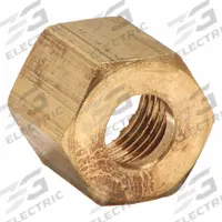 APPROVED VENDOR Compression Fitting Nut: 1/4 in OD Fitting Size, Compression, Brass (MPN 700061-04). Key specifications — Brand: APPROVED VENDOR.