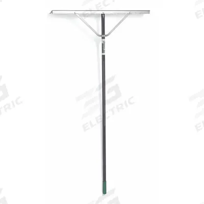 SEYMOUR MIDWEST Landscape Rake: Aluminum, Aluminum Handle, Straight Handle Type - Landscape Rakes
