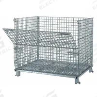NASHVILLE WIRE Collapsible Bulk Container: 36.4 cu ft, 48 in x 40 in x 36 in, Lid Not Included (MPN C404836S4). Key specifications — Brand: NASHVILLE WIRE; Stackable: Stacking Capable; Shape: Rectangular; Runner Location: None; Fork Entry: 4-Way Entry; Container Wall Type: Vented; Mobility: Stationary; Collapsible: Collapsible.