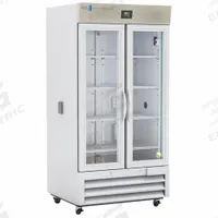 AMERICAN BIOTECH SUPPLY Chromatography Refrigerator: 36 cu ft, Upright, 1°C to 10°C, Swing Glass (MPN ABT-HC-CP-36). Key specifications — Door Opening Style: Right; Color: White; Alarm Type: Temperature; Manufacturer Part Number: ABT-HC-CP-36; Brand: AMERICAN BIOTECH SUPPLY; Product Type: Chromatography Refrigerator; Door Type: Swing Glass; Refrigerant Type: R-290.