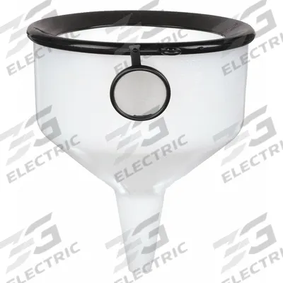 APPROVED VENDOR Funnel: HDPE, 4.25 L, 222.2 mm, 28.6 mm, 85.09 mm Stem Lg - Anti-Splash Funnels
