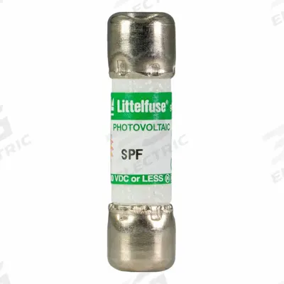 LITTELFUSE Solar Fuse: SPF Series, Fast-Acting, 12 A - Fast-Acting Cylindrical Fuses