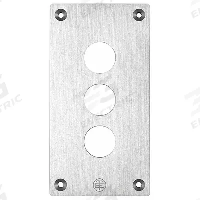 SCHNEIDER ELECTRIC Drilled Front Plate: Control Stations (MPN XAPE303) - Replacement Front Covers, Operators & Switches