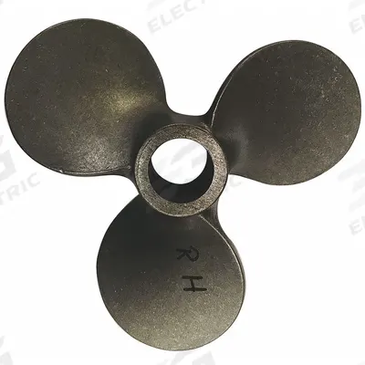 APPROVED VENDOR Propeller: 4 in Blade Dia, Right Hand, 3 Blades, Stainless Steel - Replacement Propellers for Drum Insertion Mixers