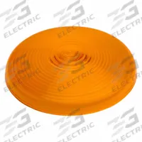 GROTE Replacement Lens: Round, Tail Light, 1 1/16 in Wd - Vehicle Lighting, Acrylic, Amber (MPN 90233). Key specifications — Material: Acrylic; Compatible Light Type: Tail Light; Brand: GROTE.