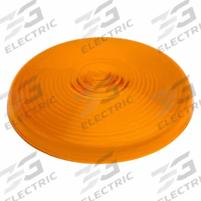 GROTE Replacement Lens: Round, Tail Light, 1 1/16 in Wd - Vehicle Lighting, Acrylic - Round Replacement Lenses