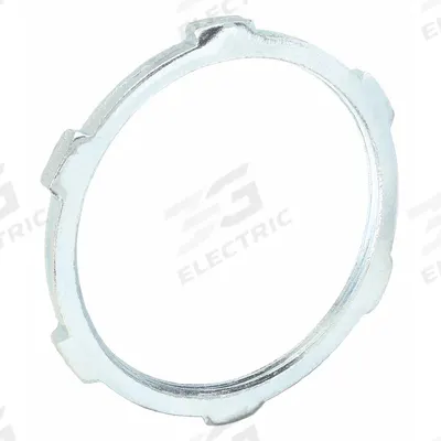 RACO LockNut for Threaded RMC/IMC: 1 1/2 in Trade Size, Steel, Zinc Plated - Locknuts for Threaded Conduit (RMC/IMC)