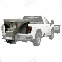 SNOWEX Tailgate Spreader: Compatible With: Truck, Broadcast, 3,120 lb Capacity, 40 ft Max Spread Wd (MPN 86420). Key specifications — attr1033997: Stainless Steel; attr1033998: Poly; attr1034001: Bed; attr1034003: Tailgate Spreader; attr1040777: Truck; attr1033988: SNOWEX.