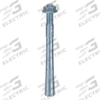 MKT FASTENING Wedge Anchor: 10 in Overall Lg, 3/4 in Dia, 3/4"-10 Thread Size, 4 in Thread Lg, 10 PK (MPN 2534100). Key specifications — Brand: MKT FASTENING; Anchor Type: Wedge; Finish Type: Zinc Yellow.