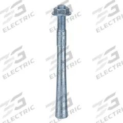 MKT FASTENING Wedge Anchor: 10 in Overall Lg, 3/4 in Dia, 3/4"-10 Thread Size, 4 in Thread Lg, 10 PK (MPN 2534100). Key specifications — Brand: MKT FASTENING; Anchor Type: Wedge; Finish Type: Zinc Yellow.