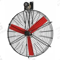 MULTIFAN Mounted Fan: 50 in Blade Dia, 240V AC, 1 hp Motor HP, Ceiling/Wall Mount, Non-Oscillating (MPN K4E13K0M11200). Key specifications — Brand: MULTIFAN; Voltage: 240V AC; Number of Speeds: 1; Fan Mounting Location: Ceiling; Oscillation: Non-Oscillating; Mounting Type: Bracket.