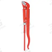 KNIPEX Pipe Wrench: Alloy Steel, 2 3/4 in Jaw Capacity, Serrated, 22 in Overall Lg, I-Beam (MPN 83 20 020). Key specifications — attr309808: I-Beam; attr309815: Alloy Steel; attr324941: KNIPEX.