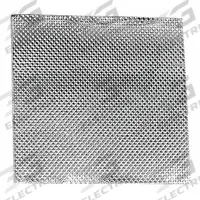 3M Conductive Electrical Tape: Square, 2 in x 2 in, 4 mil Thick, 600 V Volt Rating, Silver, Acrylic (MPN 1345)
