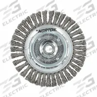 APPROVED VENDOR Wire Wheel Brush: Twisted Steel, 6" Dia x 1/2" Wd, 5/8"-11 Arbor, 0.2" Fill (MPN 66254443242). Key specifications — Brand: APPROVED VENDOR.