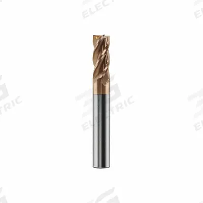 APPROVED VENDOR Square End Mill: Carbide, FX7 Coated, 4 Flute, 1/2" Mill Dia, 5/8" LOC - Fast-Cutting Carbide Square End Mills for Steel & Cast Iron