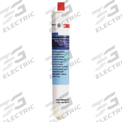 3M Quick-Connect Water Filter: 5 micron, 11 gpd, 11 gal, 14 7/8 in Overall Ht - Quick-Connect Water Filters for Reverse Osmosis System