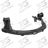 MSA Face Shield Frame: Slotted Attachment Type, Plastic, Black, Compatible with V-Gard® Series (MPN 10154604). Key specifications — Attachment Type: Slotted; Product Type: Frame; Material: Plastic; Color: Black; For Use With: Hard Hat; Brand: MSA; Compatible with Brand: MSA; Compatible with Series: V-Gard®.