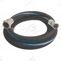 Water Suction and Discharge Hose: 3 in Hose Inside Dia., 150 psi, Black, 3 in x 3 in Fitting Size (MPN RSG300-15CN-G). Key specifications — Temp. Range: -25° to 200°F; Hose Color: Black; Brand: CONTINENTAL.
